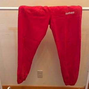 Mad Happy, Red, Women’s sweat pants